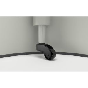 Степ Twin - стълба, на колела, до 150 kg, сива