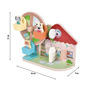 Small Foot Въртележка с животни от джунглата