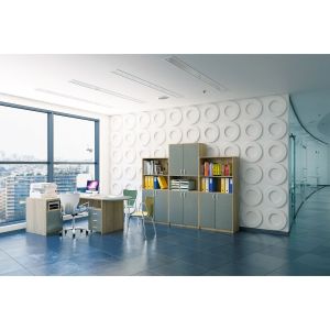 Бюро B103V, 140 x 70 x 74 cm, ПДЧ