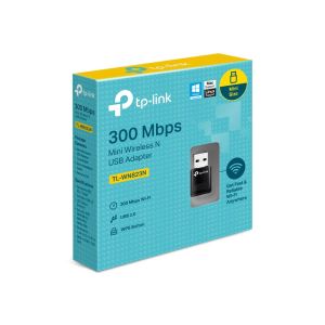 TP-Link Безжичен адаптер TL-WN823N Mini, Wi-Fi, USB Type-A, 300 Mbps