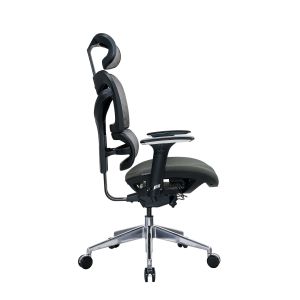 Ергономичен стол RFG TECH@GAMES, Multi-function механизъм, до 250 kg, сив