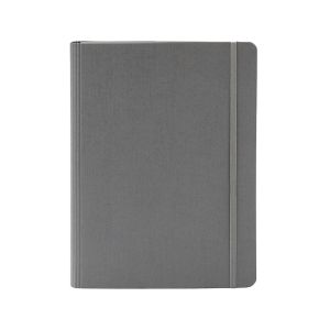 Fabriano Тетрадка Ecoqua+, A4, картонена корица, със скрита спирала, 70 листа, антрацит