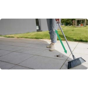 Четка за почистване на под York Eco Ego U-Collect, с конусовидна резба