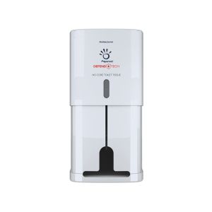 Диспенсър за тоалетна хартия Papernet, Full tech, бял, 2 ролки, 16.1 х 15.5 х 33 cm