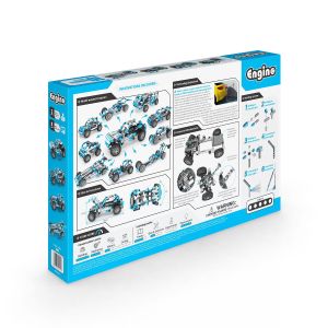 Engino Конструктор Inventor Motorized - Офроудър, 10 в 1