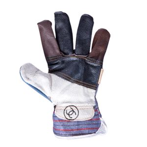 Ръкавици Robin, от кожа и плат, комбинирани