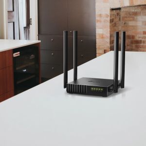 TP-Link Рутер Archer C54, AC1200, безжичен, черен