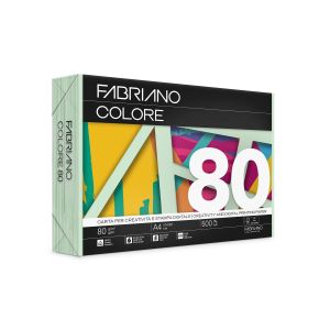 Fabriano Копирна хартия Colore, A4, 80 g/m2, светлозелена, 500 листа