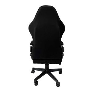 Геймърски стол RFG Blaze, текстил, Butterfly механизъм, полипропиленова основа, до 130 kg, черно-сив