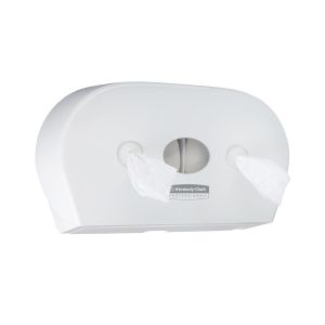 Диспенсър за тоалетна хартия Kimberly-Clark Aquarius 7186 Centrefeed, бял, 46.4 х 13.3 х 27.4 cm