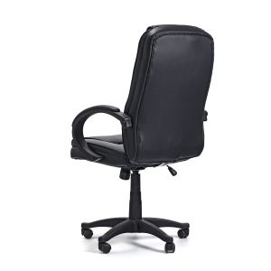 Директорски стол Deko, екокожа, Tilt механизъм, до 120 kg, черен