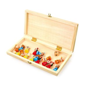 Small Foot Игра Не се сърди, човече, с животни, дървено