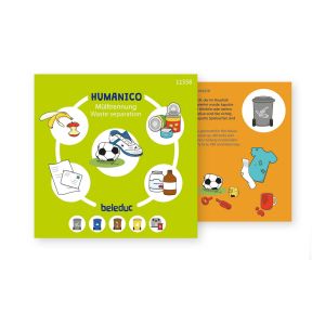 Beleduc Пъзел Разделяне на отпадъците, дървен