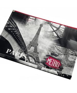 Папка А4 с  цип Panta Plast Paris