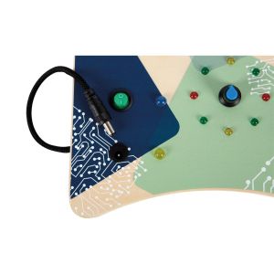 Small Foot Дъска за моторни умения - Светлини и превключватели