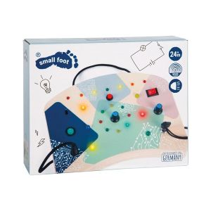Small Foot Дъска за моторни умения - Светлини и превключватели