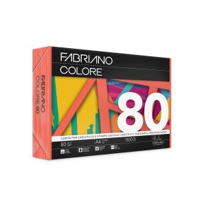 Fabriano Копирна хартия Colore, A4, 80 g/m2, портокал, 500 листа