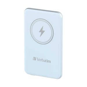 Verbatim Външна батерия Charge 'n' Go, магнитна, 5000 mAh, синя