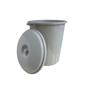 Кош Planet с капак UP106, 70 L, сив, 40 х 40 х 52 cm