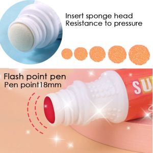 Foska Флумастери Bright Washable Dot, 8 цвята