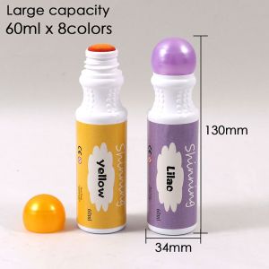 Foska Флумастери Bright Washable Dot, 8 цвята