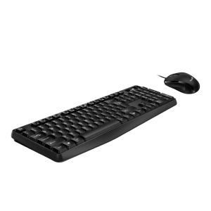 Genius Комплект клавиатура и мишка KM-170, с кабел и кирилизация, черни