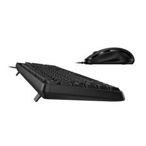 Genius Комплект клавиатура и мишка KM-170, с кабел и кирилизация, черни