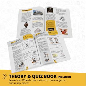 Engino Конструктор STEM Mechanics - Колела, оси, наклони, равнини